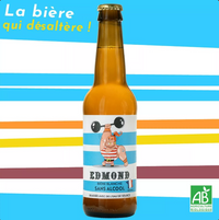 Bière Blanche Edmond 33cl - BIO - sans alcool