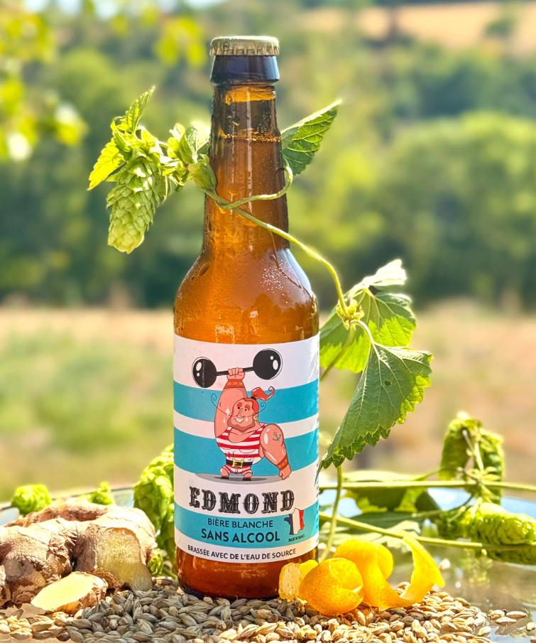Bière Blanche Edmond 33cl - BIO - sans alcool