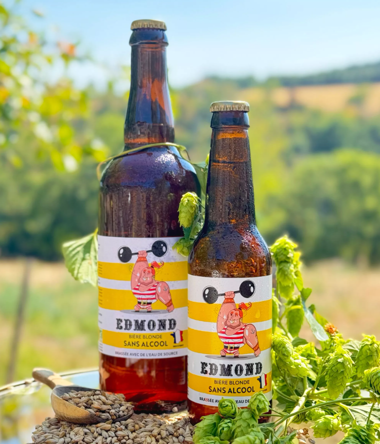 Bière Blonde Edmond 33cl - BIO - sans alcool
