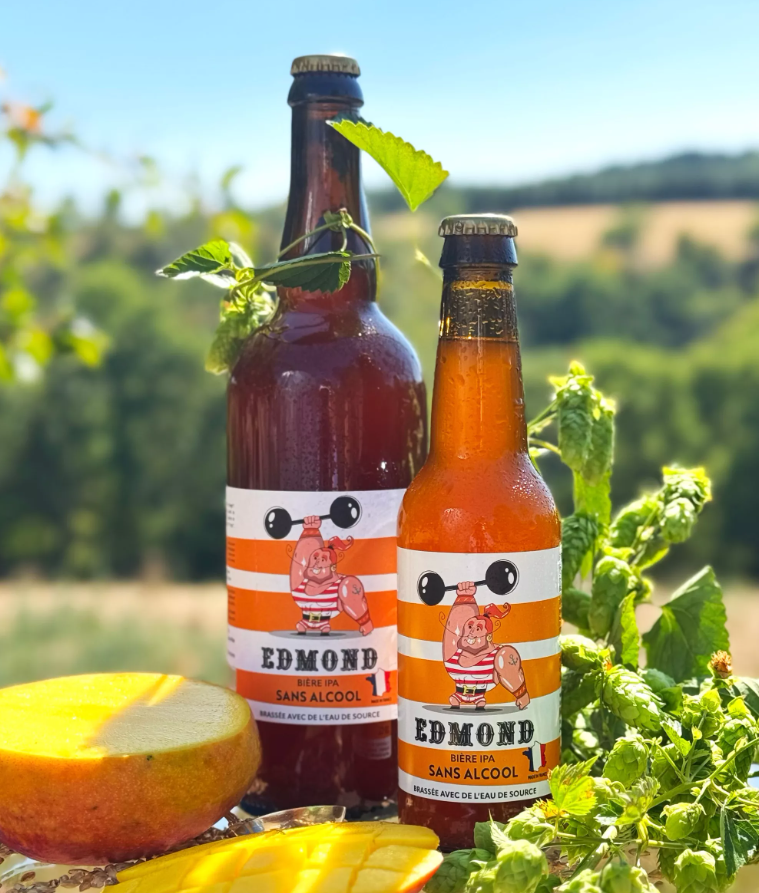 Bière IPA Edmond 33cl - BIO - sans alcool