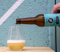 Bière Blanche Bio sans alcool 0,3%- 33 cL