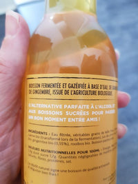 Kéfirade Gingembre - le kéfir piquant 33cL